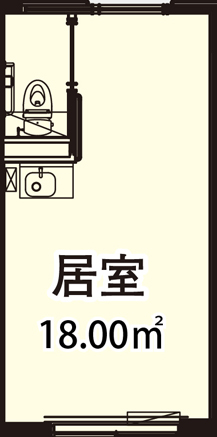 大阪市東淀川区 住宅型有料老人ホーム フォーユー東淀川のお部屋の見取り図