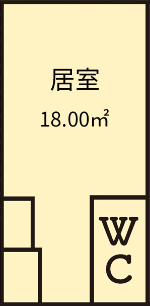 住宅型有料老人ホーム フォーユー河内長野のお部屋の見取り図